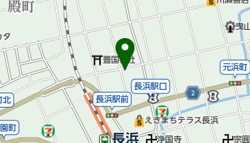 焼専鶏丁の地図画像