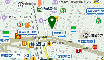 プライベートバー ヒルトップの地図画像