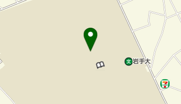 岩手大学生協 中央食堂の地図画像