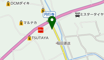 うどん工房 淡家 三原店の地図画像