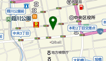 地酒 山形料理 蓮池 奈種彩の地図画像
