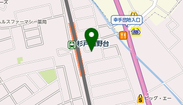 かごや 杉戸高野台店の地図画像