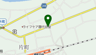 炭火串焼 竜の地図画像