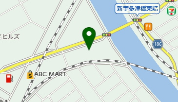 はまきた珈琲の地図画像