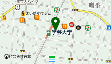 炭火焼鳥串善 学芸大学店の地図画像