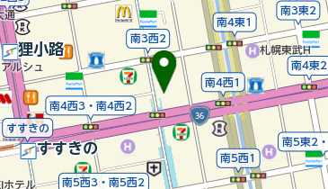 台湾料理 ごとうの地図画像