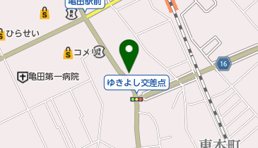 うまやの地図画像