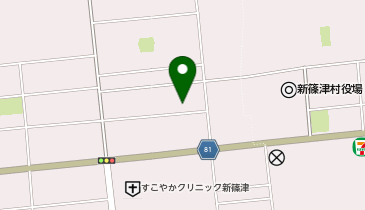 フラミンゴカフェの地図画像