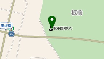 取手国際ゴルフ倶楽部 レストランの地図画像