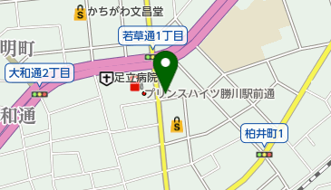 六文亭の地図画像