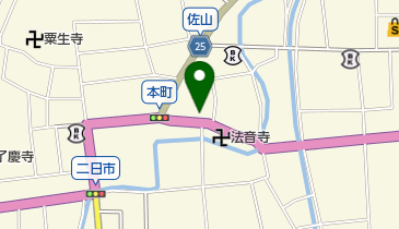 魚善の地図画像
