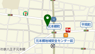 そば処 花の実の地図画像