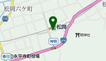 そば処 毘沙門の地図画像