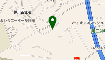 お好み焼き  花の地図画像