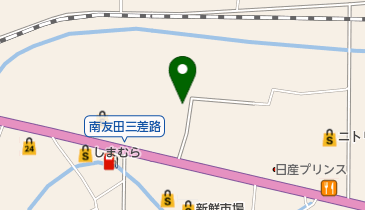 げんきうどんの地図画像
