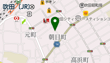 一品料理 山川の地図画像