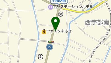 てぼ屋 西宇部店の地図画像
