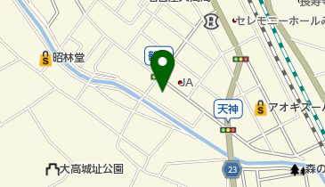 喫茶ポプリの地図画像