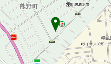 そば処 泉庵の地図画像