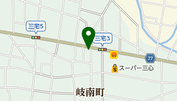 珈琲さかえの地図画像