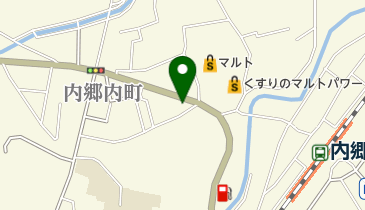 帽子とcafe UKIYOの地図画像