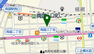 元気亭の地図画像