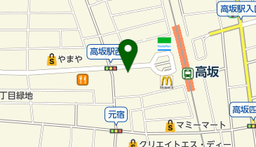 ホップワンの地図画像