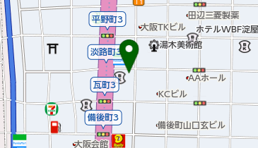 炭火焼食堂膠の地図画像
