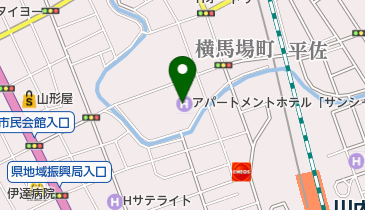 てんがらもんの地図画像