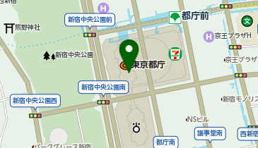 とんかつ伊勢 都庁店の地図画像