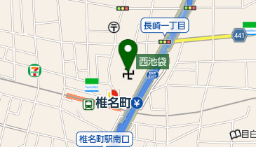 赤門テラス なゆたの地図画像