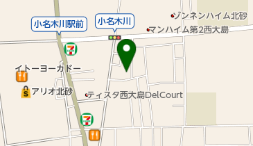 茶房 友の地図画像