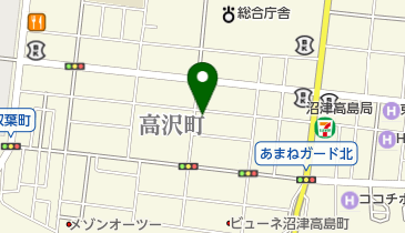 伏見食品富士山餃子沼津店の地図画像