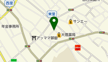 和食処ひらのの地図画像