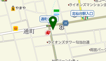 L&rsquo;atelier 陸の地図画像