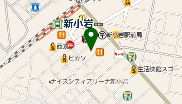 一番館 新小岩店の地図画像
