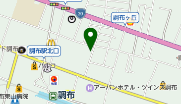 ティールーム クッキングハウスの地図画像