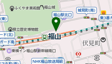 小魚阿も珍 さんすて福山店の地図画像