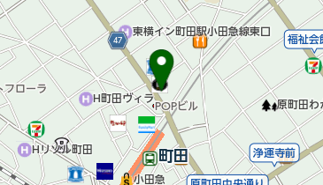 蒙古タンメン中本 町田店の地図画像