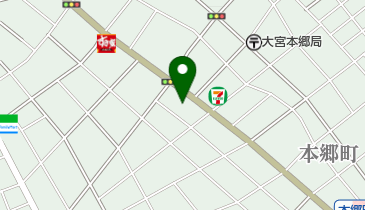 ステーキ&ハンバーグ 松木 大宮本郷店の地図画像