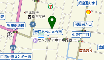 濃厚水炊き かぐらの地図画像