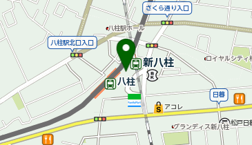 一心水産 八柱店の地図画像