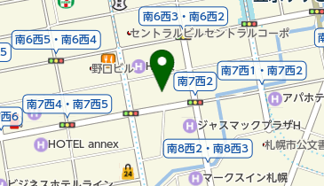 鮨 内藤の地図画像