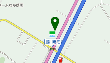 ドライブインこまちの地図画像