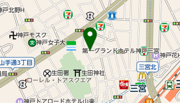 よし田の地図画像