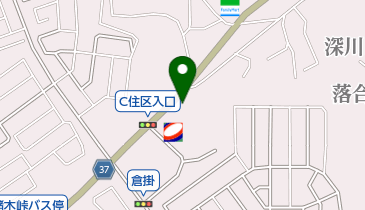 新聞喫茶の地図画像