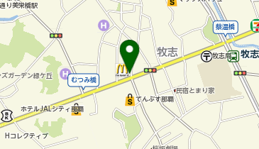 琉球島豚 麺屋なりよしの地図画像