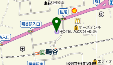 バイキングレストラン志高の地図画像