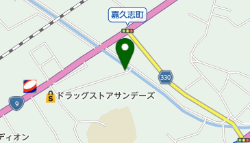 うえ乃寿しの地図画像