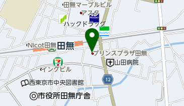 美食坊 田無店の地図画像